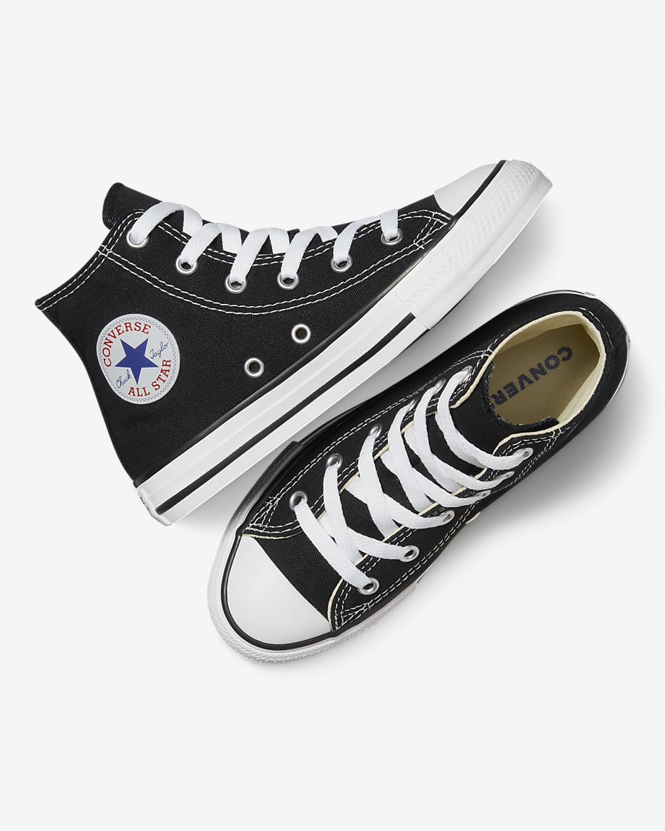 Converse Chuck Taylor All Star High Top Little Kids Shoes. Nike